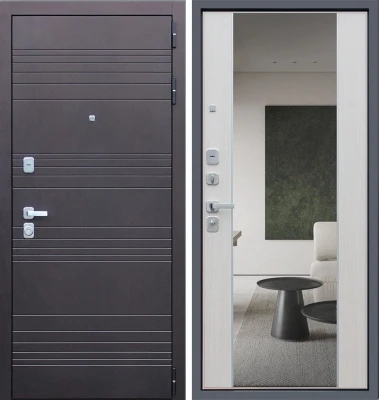 Дверь Дуэт с зеркалом